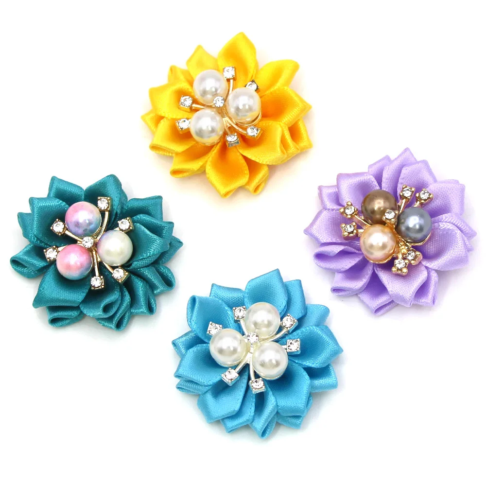 10 шт. жемчужные стразы пуговицы винтажная металлическая кнопка сплав со стразами