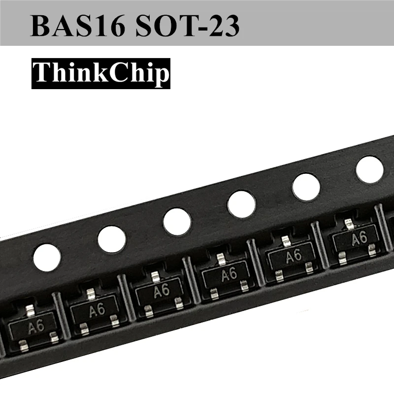 (100 шт.) SMD высокой Скорость переключательный диод СОТ-23 (BAV99 BAV70 BAW56 BAS16 BAV21 1SS181 1SS184