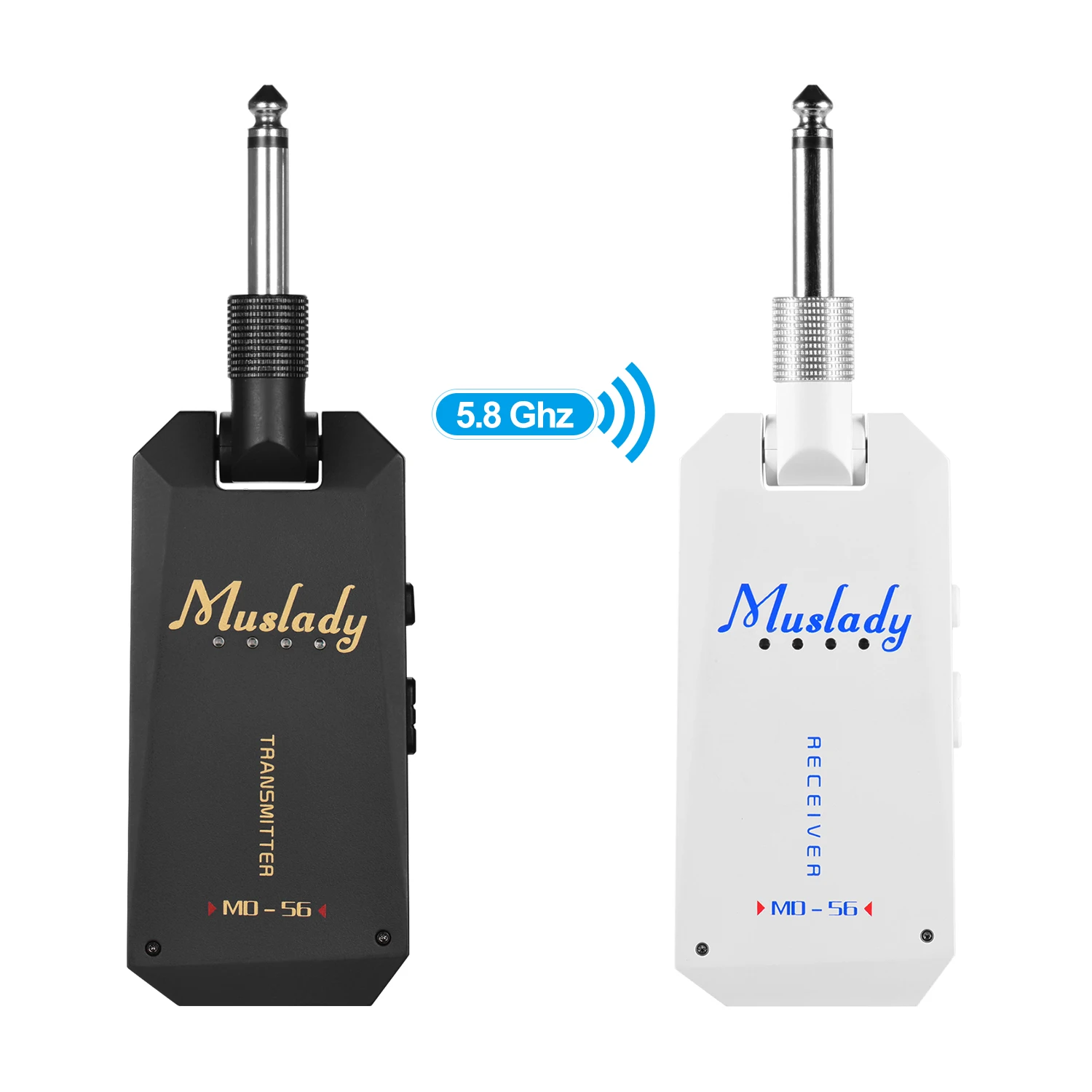 Muslady MD-5G Беспроводной 5 8G гитары Системы аудио передатчик приемник ISM полоса для