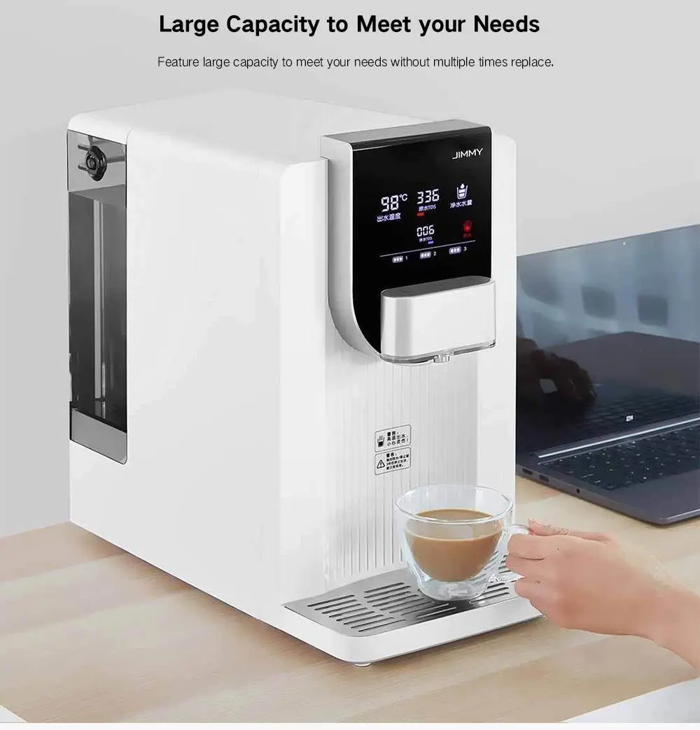 Xiaomi Jimmy Jst-r310 настольный Установка смарт-очиститель воды 4l 7-скорость Температура регулировки дома фильтры для воды, новинка