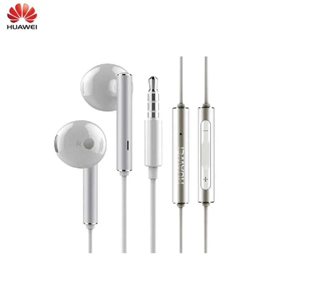 Металлические наушники Huawei Honor AM116 фирменная гарнитура с микрофоном регулировка