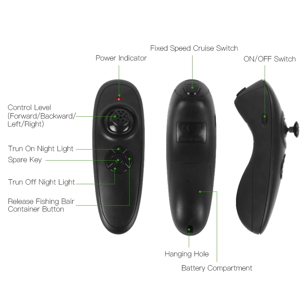 D16 GPS RC рыболовная лодка-приманка интеллектуальная игрушечная лодка с
