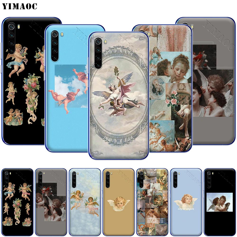 Чехол YIMAOC с изображением ангелов эпохи Возрождения для Xiaomi Redmi Note 8 8A 7 6 5 5A Pro 4X 4A Prime