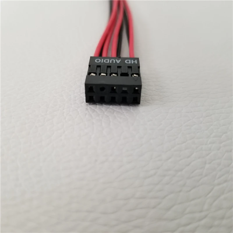 HD аудио 9Pin гнездовой к 7Pin Мужской адаптер JACK кабель для Lenovo ATX материнская плата