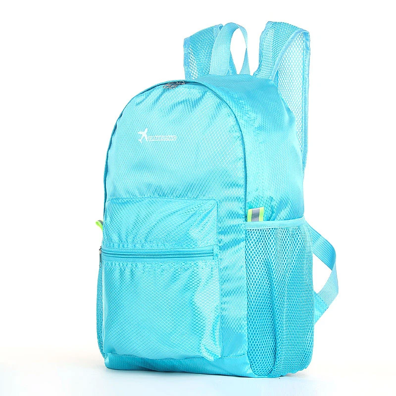 Women Large Capacity Travel Backpack Business Nylon Storage Folding Solid Shoulder Bags Men Simple | Багаж и сумки