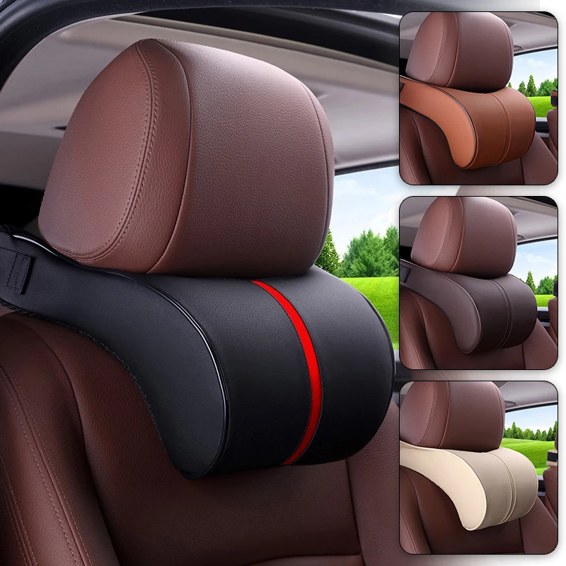 

New Car Headrest Cushion Car Neck Pillow Cushion Car Pillow Interior Products Memory Foam Head Cushion