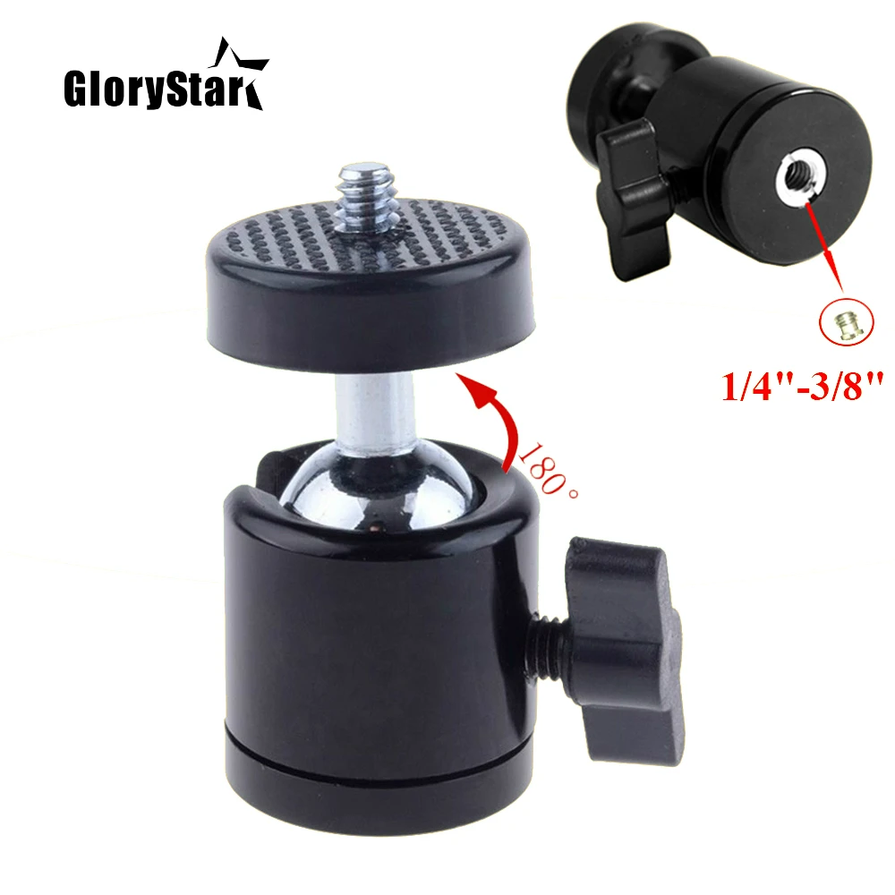 Универсальный мини штатив GloryStar Шариковая головка с 1/4 &quotвинтовым адаптером M4