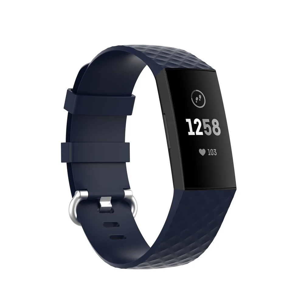 Сменный силиконовый спортивный ремешок для Fitbit Charge 4 браслет 3 / Se | Электроника