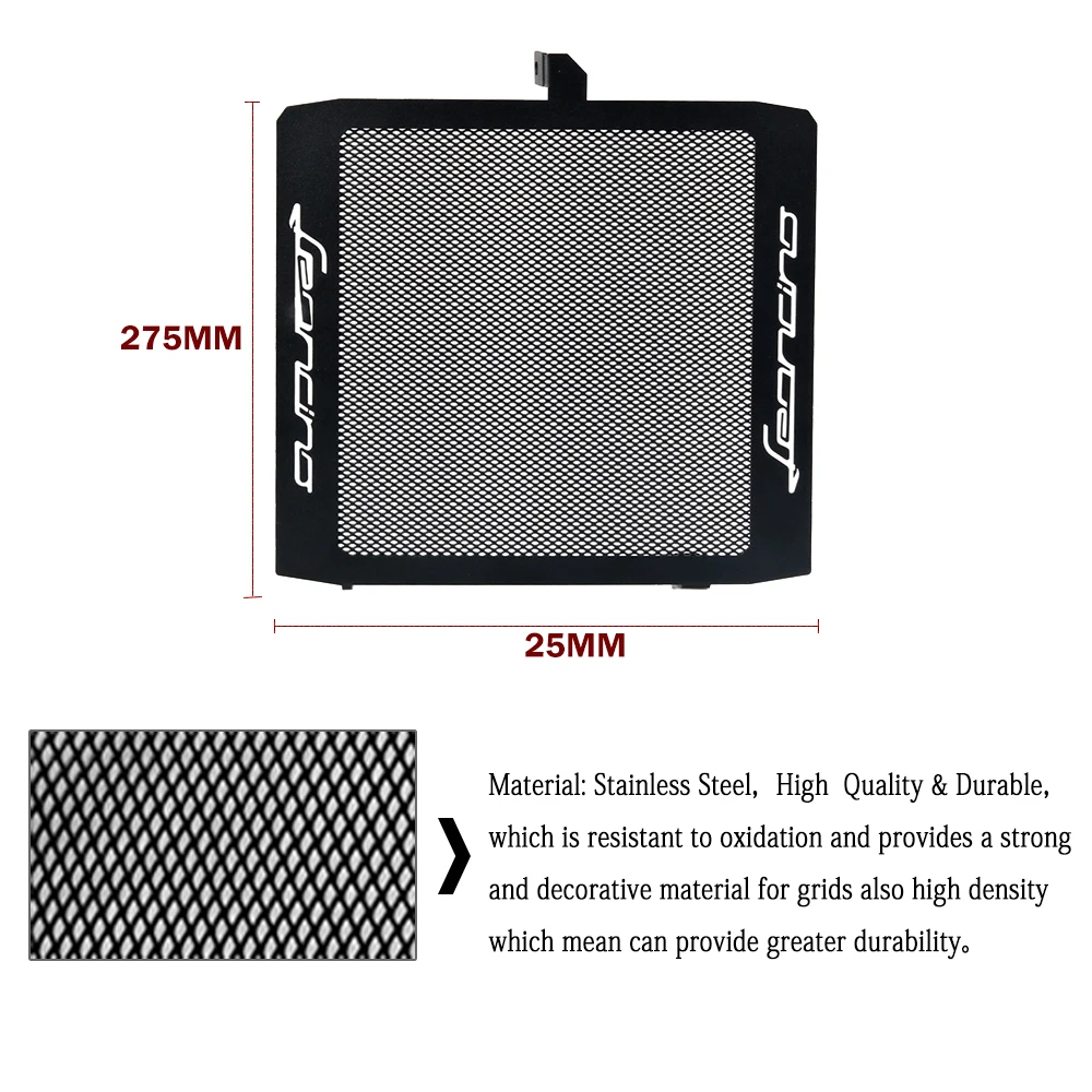 Защитная решетка радиатора из нержавеющей стали для мотоцикла Benelli Leoncino500 LeonineX