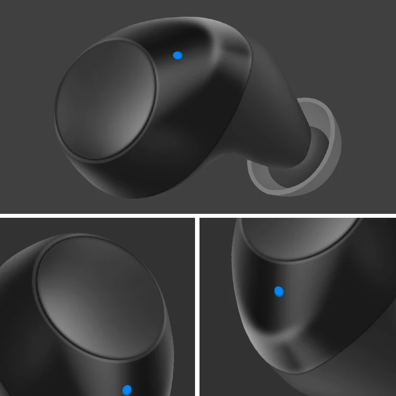 

headset tws bluetooth 5.0 wireless earphones In-ear earbuds waterproof noise reduction with microphone for all smart phones