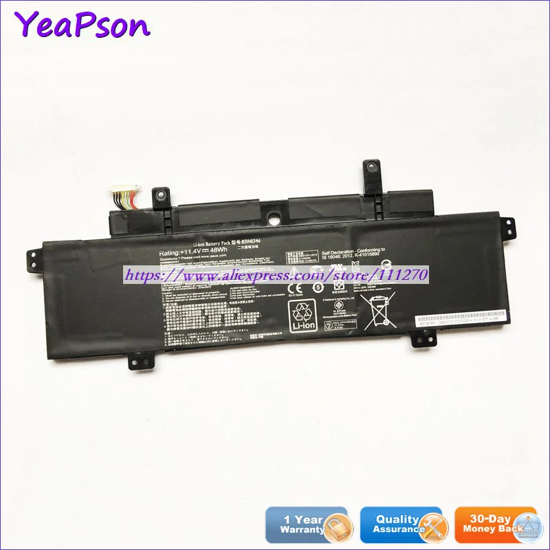 Yeapson 11 4 V 48Wh натуральная B31N1346 Аккумулятор для ноутбука ASUS Chromebook C300M C300 C300MA Тетрадь