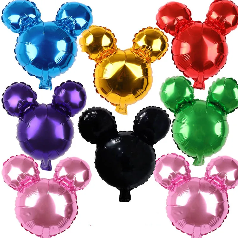 Светильник вая доска 24 дюйма с головой Микки Мауса воздушный шар из алюминиевой