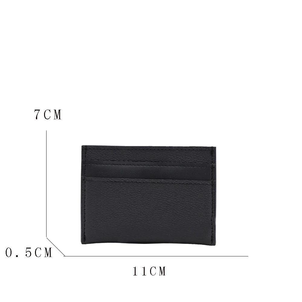 

Ladies' high quality luxury leather ultra thin ID card card holder, Free delivery with box