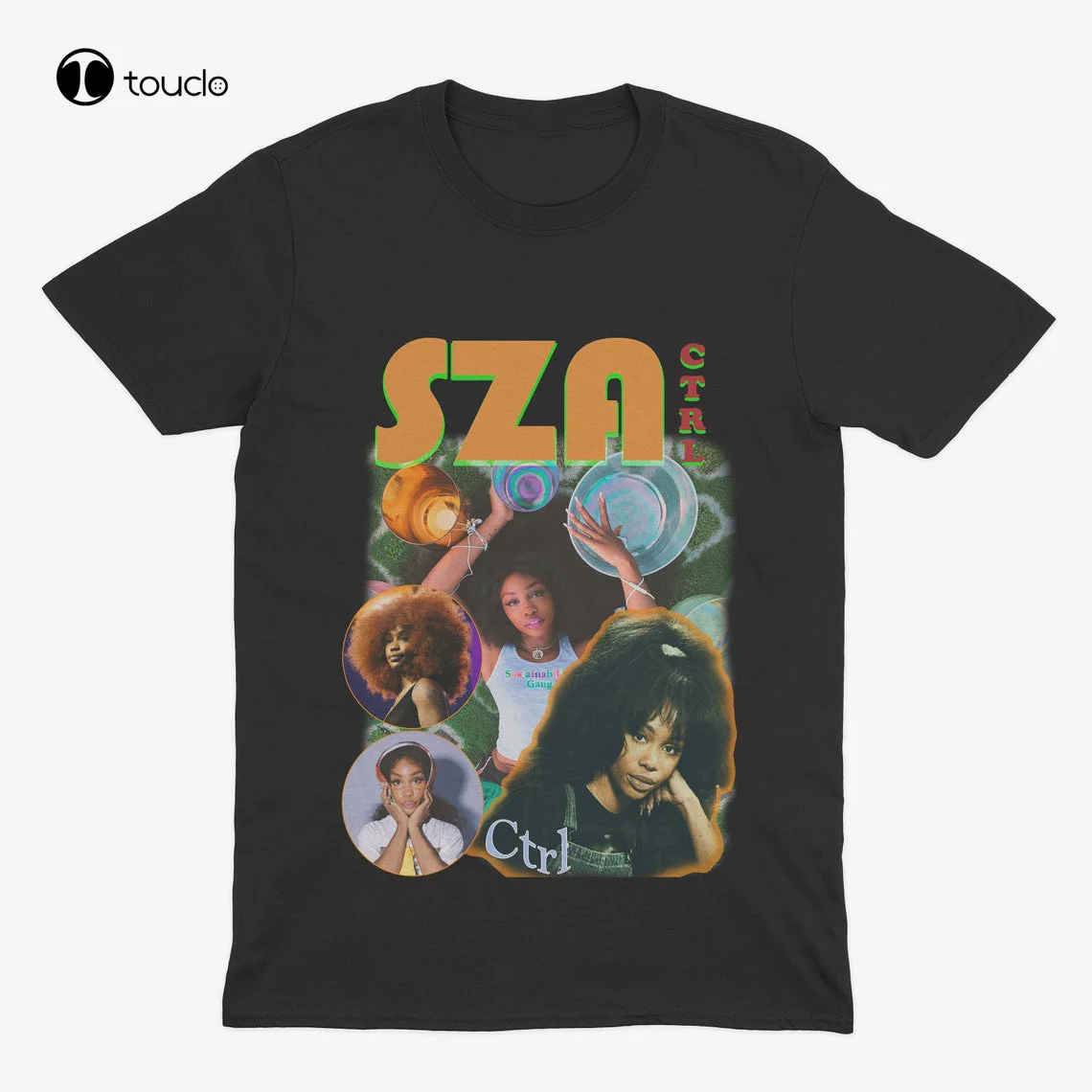 

Футболка Черная мужская с коротким рукавом, с принтом