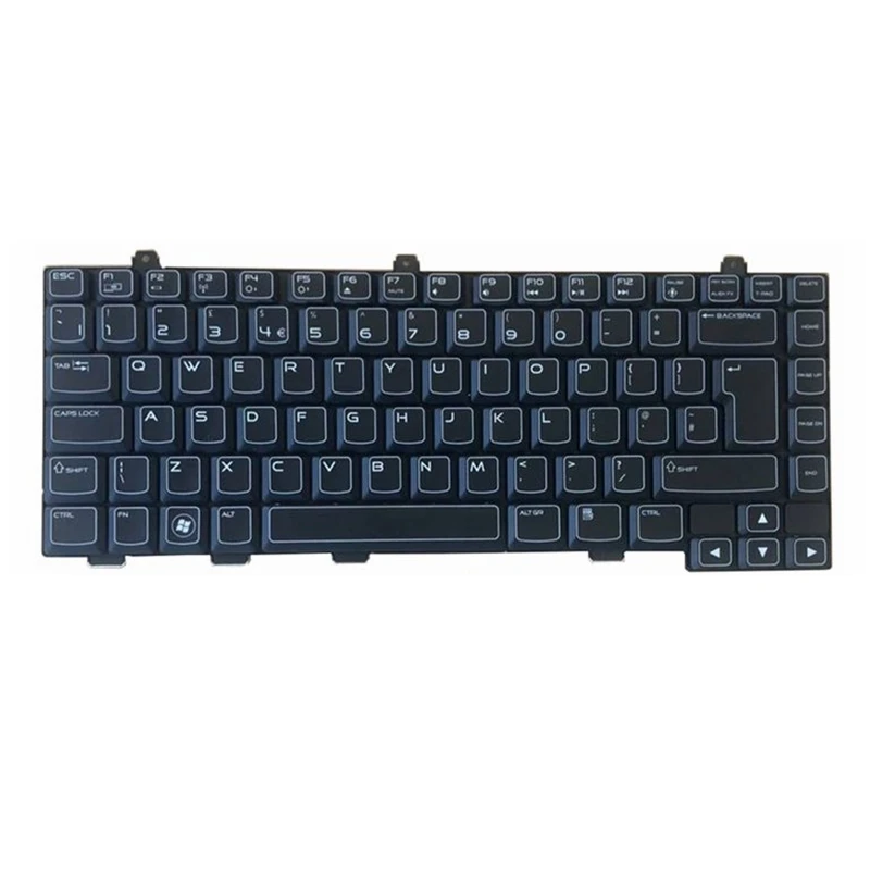 Новинка для DELL Alienware M14X R2 R1 PK130ML1A00 NSK-AKV01 0VPP86 клавиатура с подсветкой | Компьютеры и