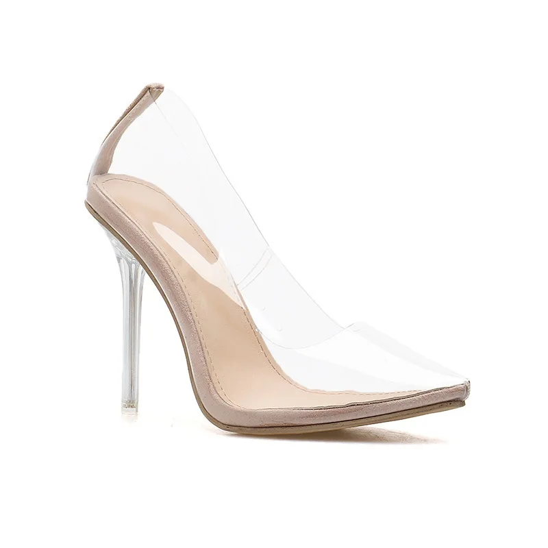 

Shoes 42 Single 2019 Centimeter High heel Crystal Sexy Will Code