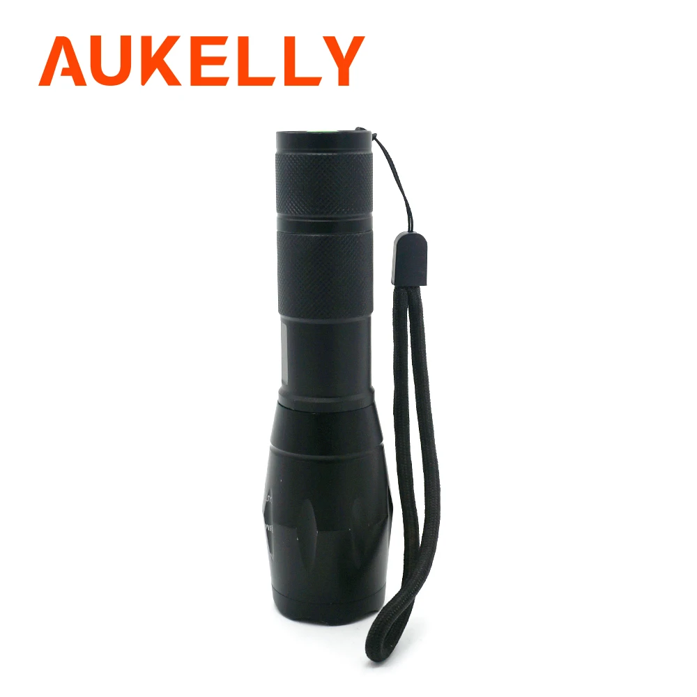 Светодиодный УФ фонарик Aukelly 395 нм ультрафиолетовый черный масштабируемый