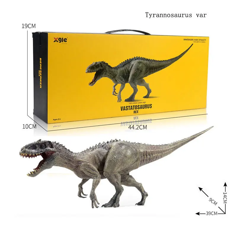 

New dinosaur toys Jurassic dinosaur toys set Tyrannosaurus Rex solid dinosaur model Canglong model birthday gift for children