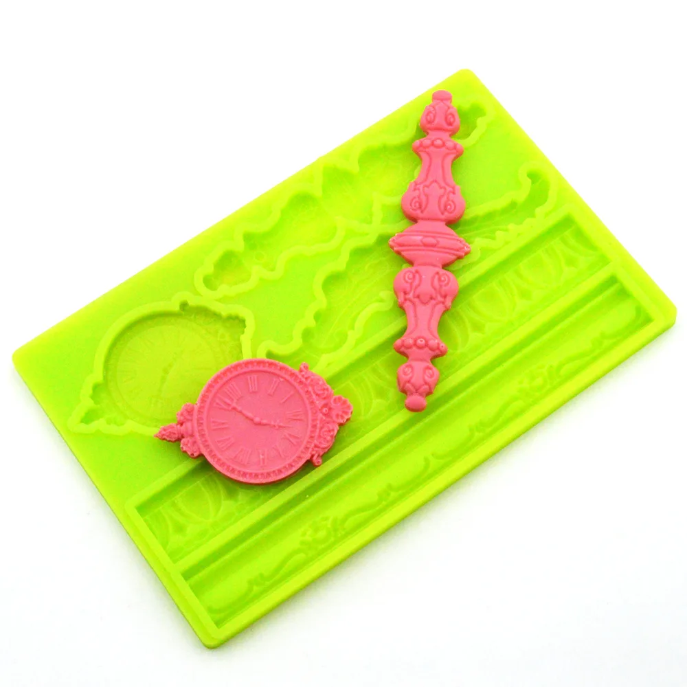 Римская колонна рельефная силиконовая форма для торта украшение дня рождения