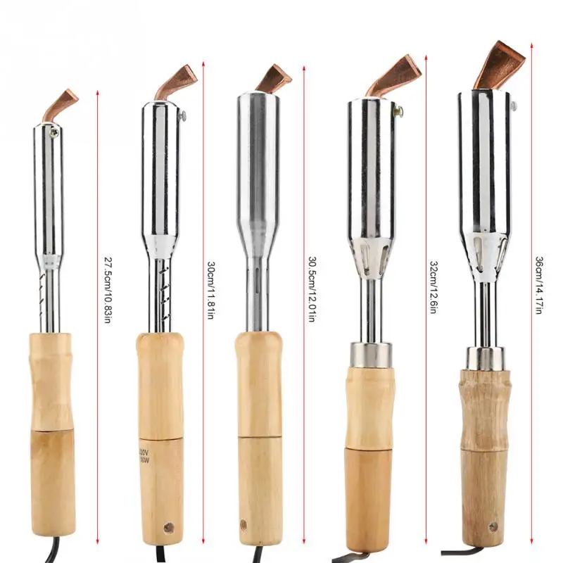 220 В Электрический паяльник с зубчатым наконечником и противоскользящей