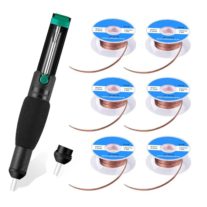 

2.0mm。 2.5mm。3.5mm 1.5M Solder Cords Desoldering Iron Braid Solder Remover Wick for Wire Repair Tool