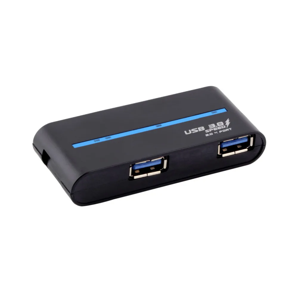 1 шт.,, USB 3,0, 4 порта, 1(вход)/4(выход), высокоскоростной концентратор питания для Mac Book, настольного ноутбука, ПК, умное устройство, Лидер продаж по всему миру