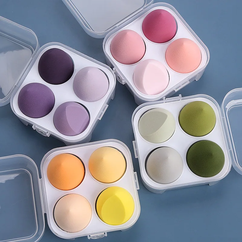 Cosmetic Puff Women's Foundation Makeup Sponge Beauty Face Cosmetics Blending Sponge Water Drop Shape Makeup Puffs