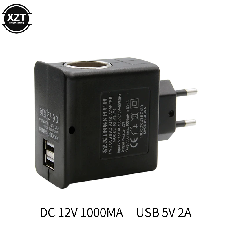 Адаптер для автомобильного прикуривателя 220 В переменного тока в 12 постоянного 1