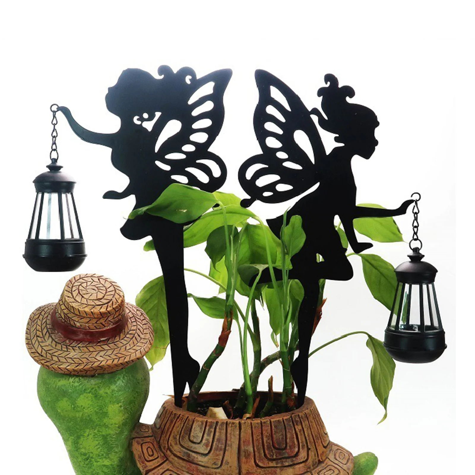 

2PCS Solar Led Outdoor Ground Lamp Fairy Light Garden Lawn Decoration Landscape Light Outdoor Lighting for Yard