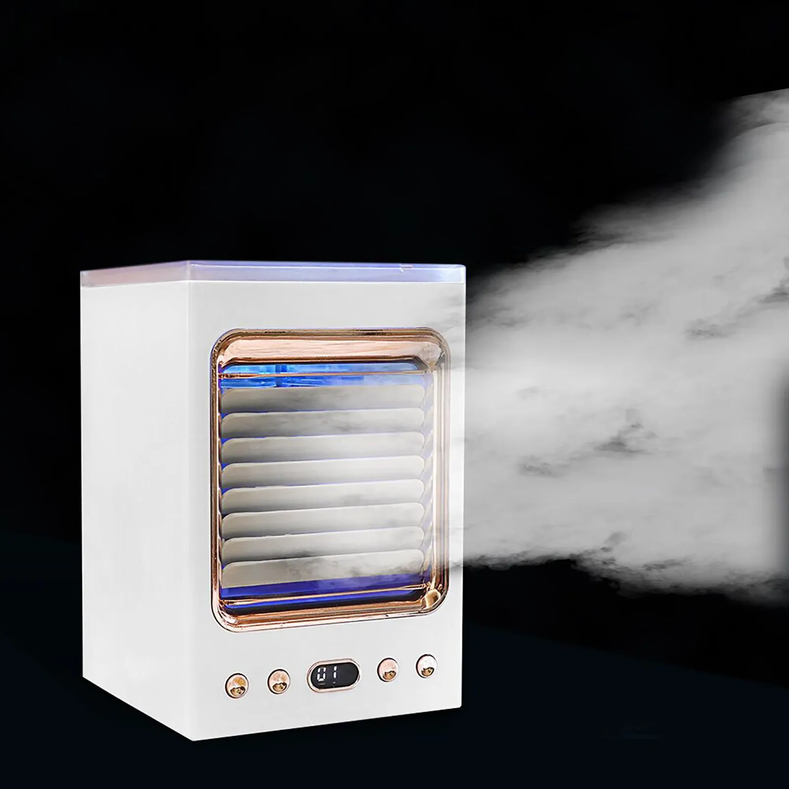 

Mini Portable Air Conditioner Household Multifunctional Humidifier Purifier USB Desktop Air Cooler Air Conditioning Fan