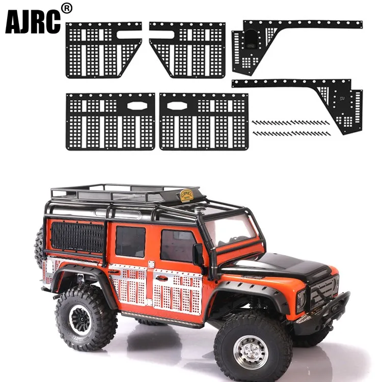 Enlarge For 1/10 climbing car TRX-4 Defender TRX4 82056-4 body armor Door metal decorative sheet Car shell anti-skid plate
