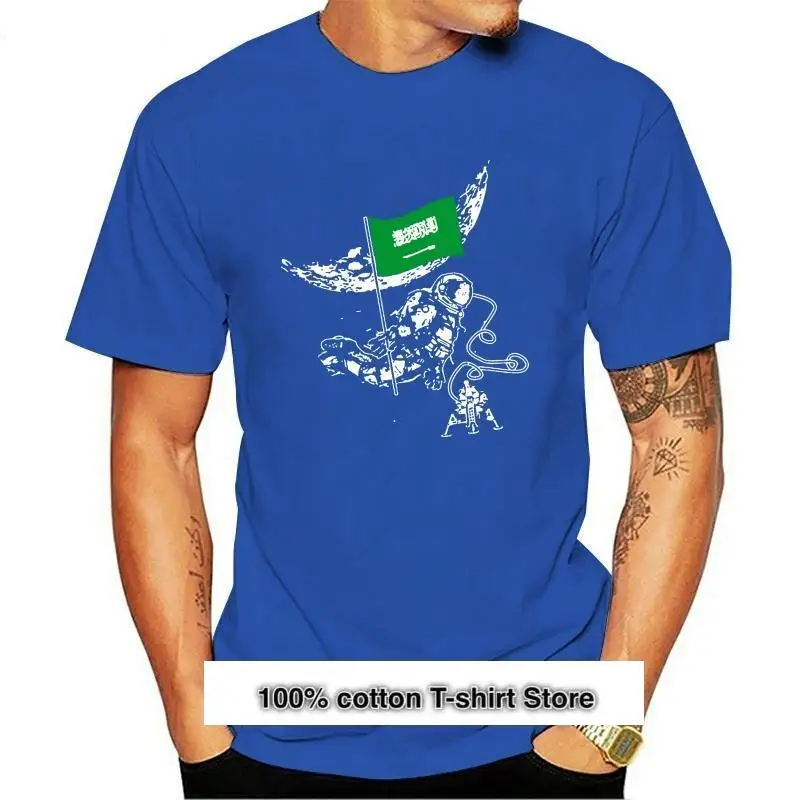 

New Men's Saudi arabia t shirt designer cotton Round Collar clothing Sunlight Comical Spring Autumn Pictures shirt