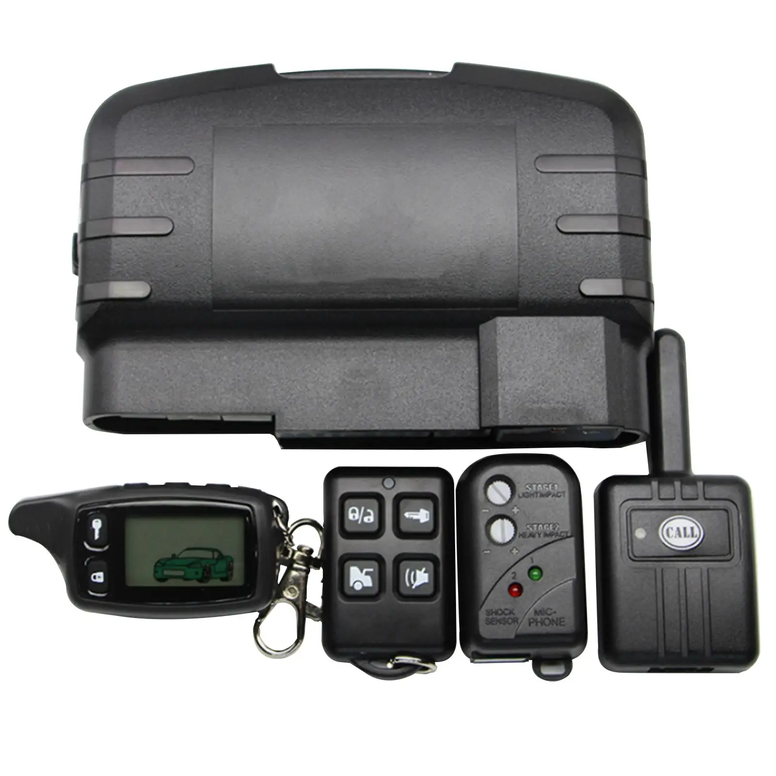 Автомобильная Противоугонная двухсторонняя сигнализация TW9010 комплект для