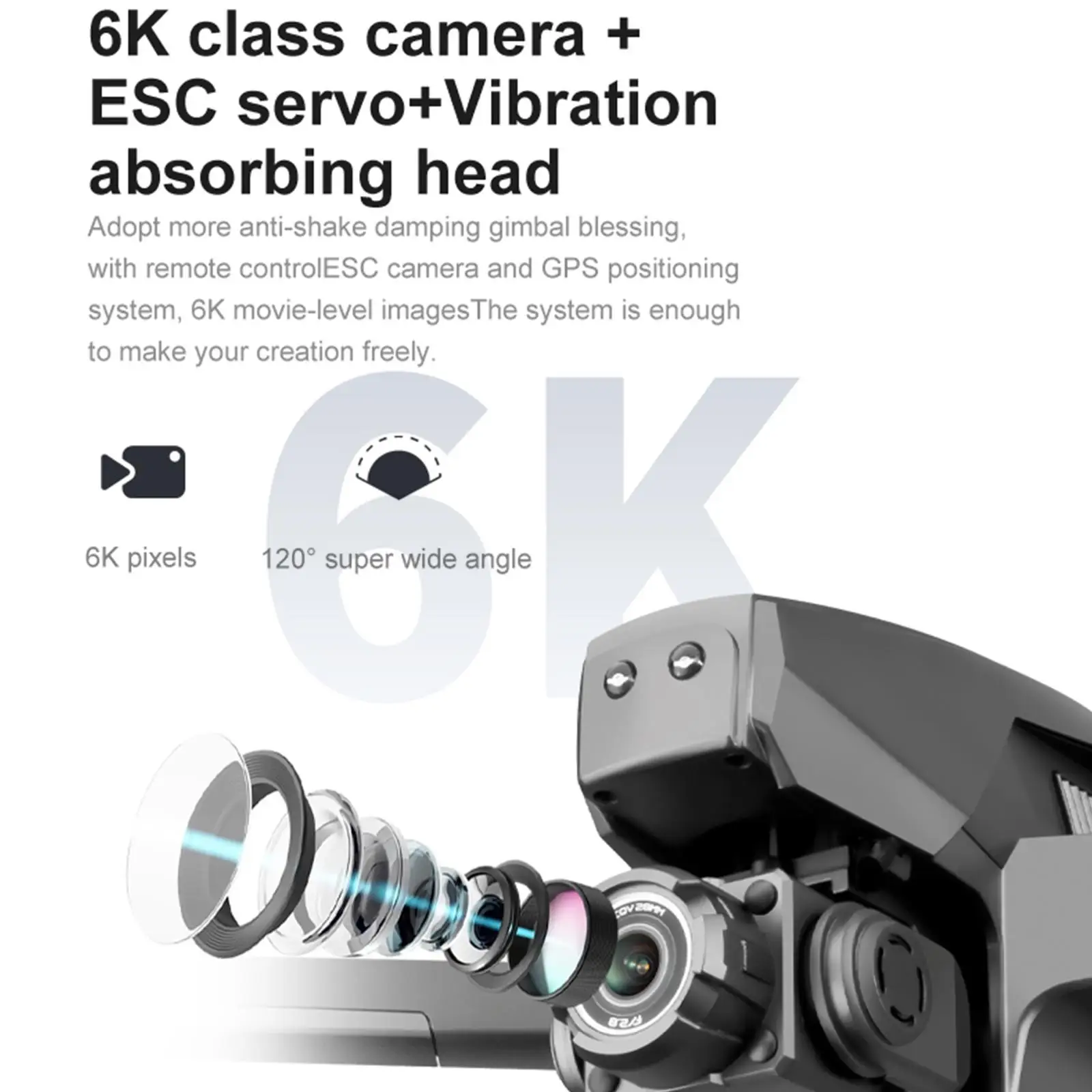 

5G Profession RCDrone 4D M1 Pro Gimbal Professional 4K HD Camera Brushless Motor GPS Wifi Fpv Electric Induction Drones Toys