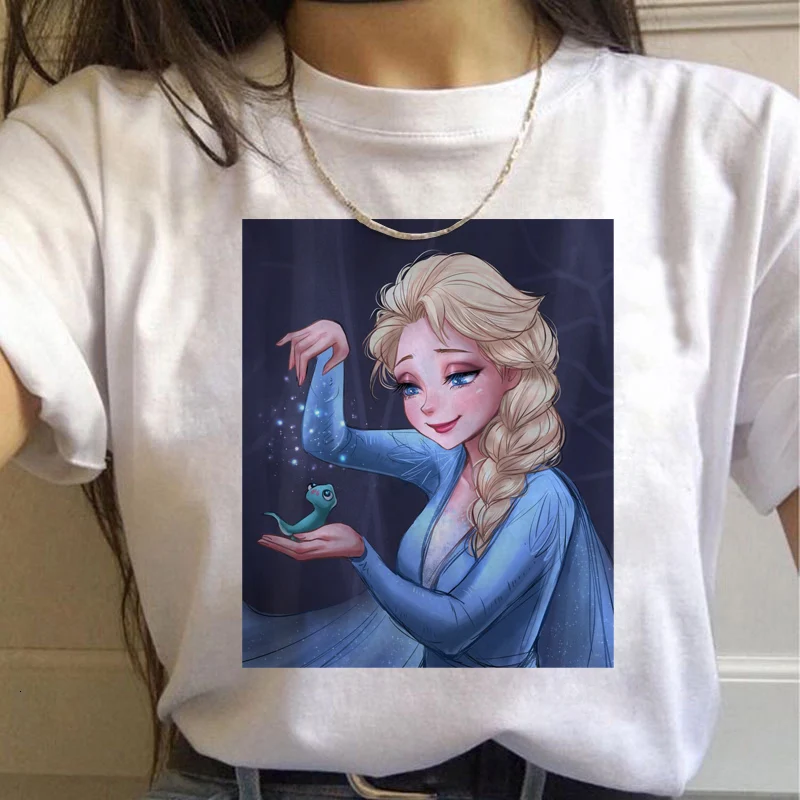 Женская футболка с коротким рукавом и круглым вырезом большого размера | одежда