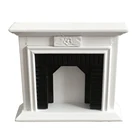 Настенное украшение для кафе, Рождественская мебель, игрушки 1:12, домашвечерние ринка, миниатюрный кукольный домик, украшение для камина, легкий праздничный реквизит