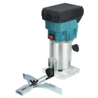 Беспроводной электрический триммер для дерева 88VF, ручной триммер для гравировки, прорезания, обрезки, фрезерный станок для дерева, аккумулятор Makita 18 в