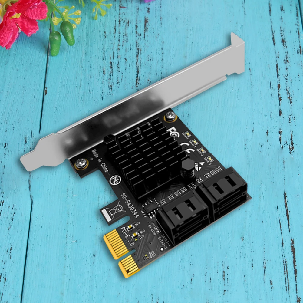плата расширения pci express на sata3 0 6 гби