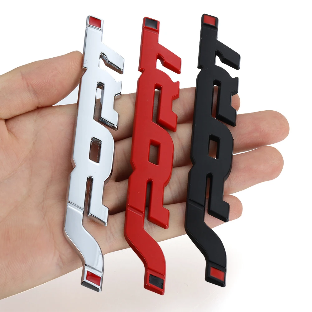 

Car Sticker Styling Decorate Metal 3D Chrome Car Trunk Racing Sport Word Letter Logo Emblem Badge Decal Sticker Auto Accessories
