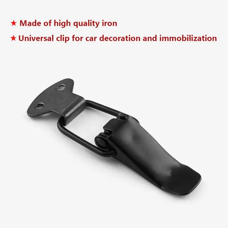 2Pcs Auto Universal Bumper Security Hook Lock Clip Kit Hasp For Racing Car Truck Hood Quick Release Fasteners EA059 | Автомобили и