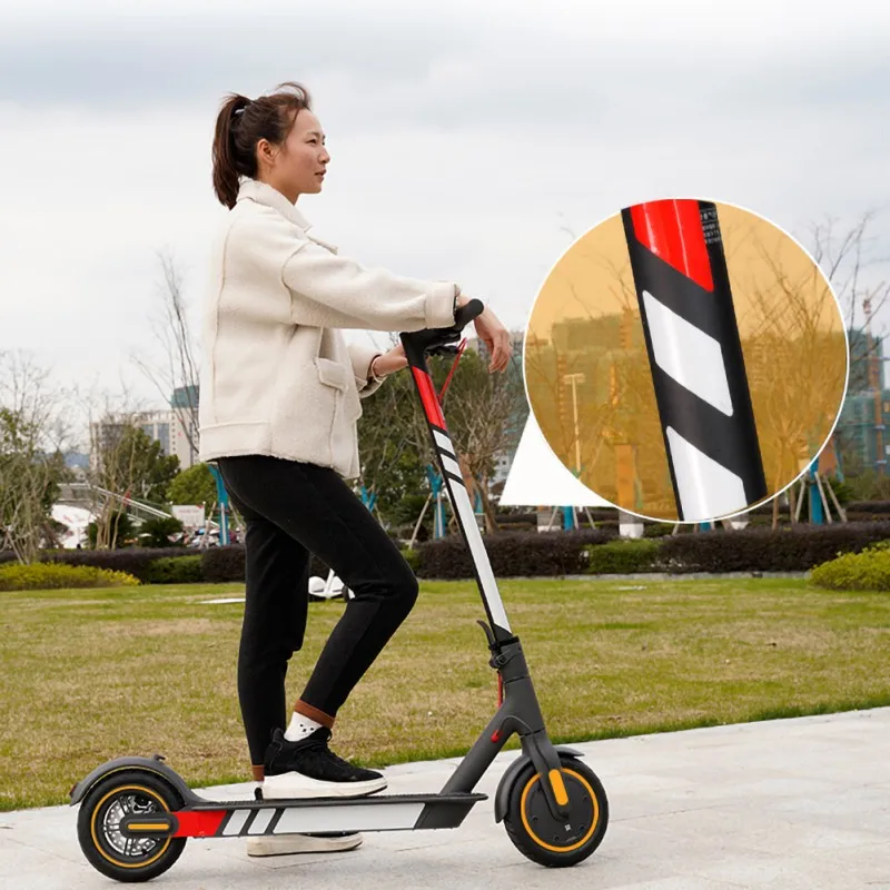 Новые светоотражающие наклейки для самоката Nainbo MAX безопасные надежные и