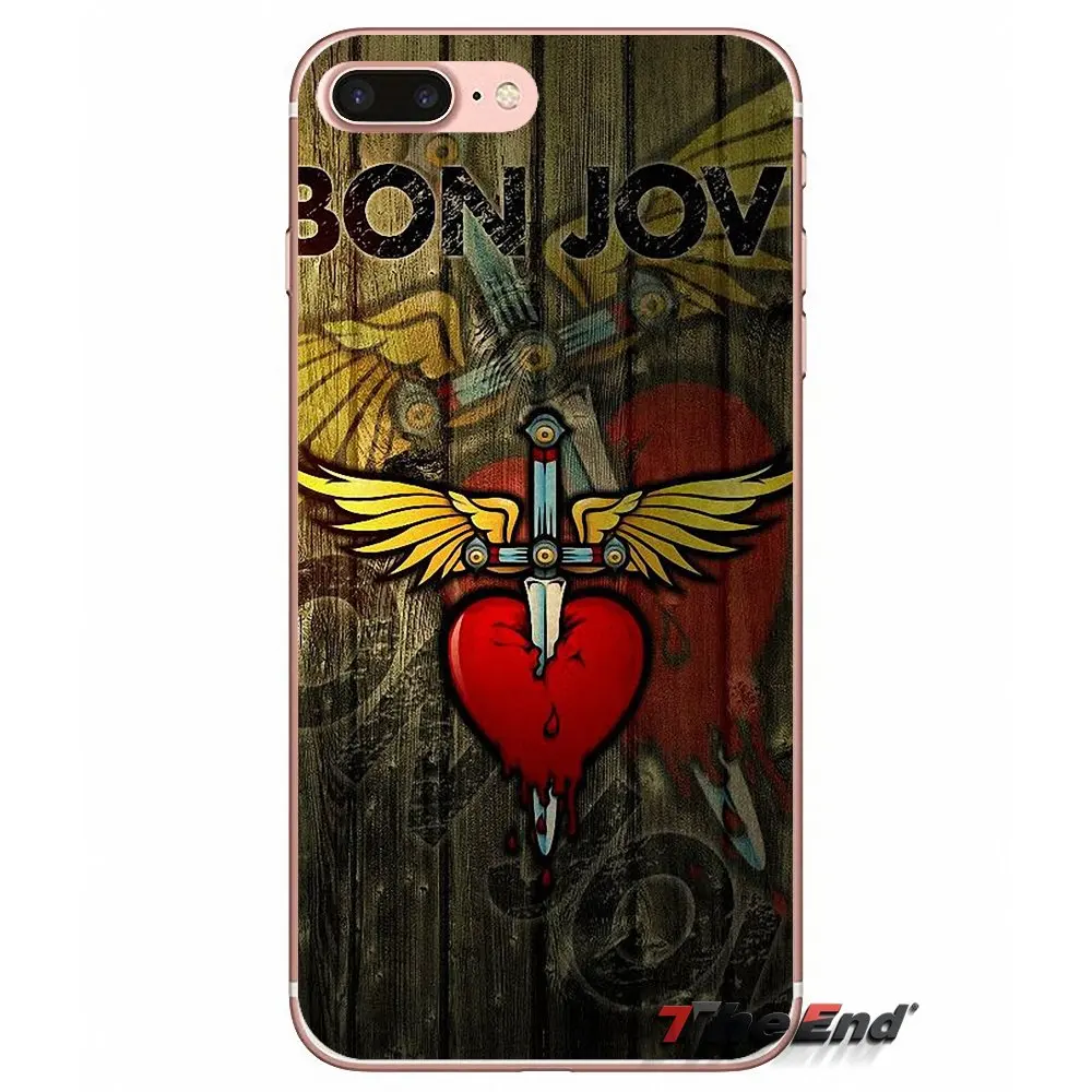 Для Samsung Galaxy J1 J2 J3 J5 J7 A3 A5 A7 2015 2016 2017 J330 J530 J730 Soft Shell Чехол Бон Джови &quotЛегенда рок