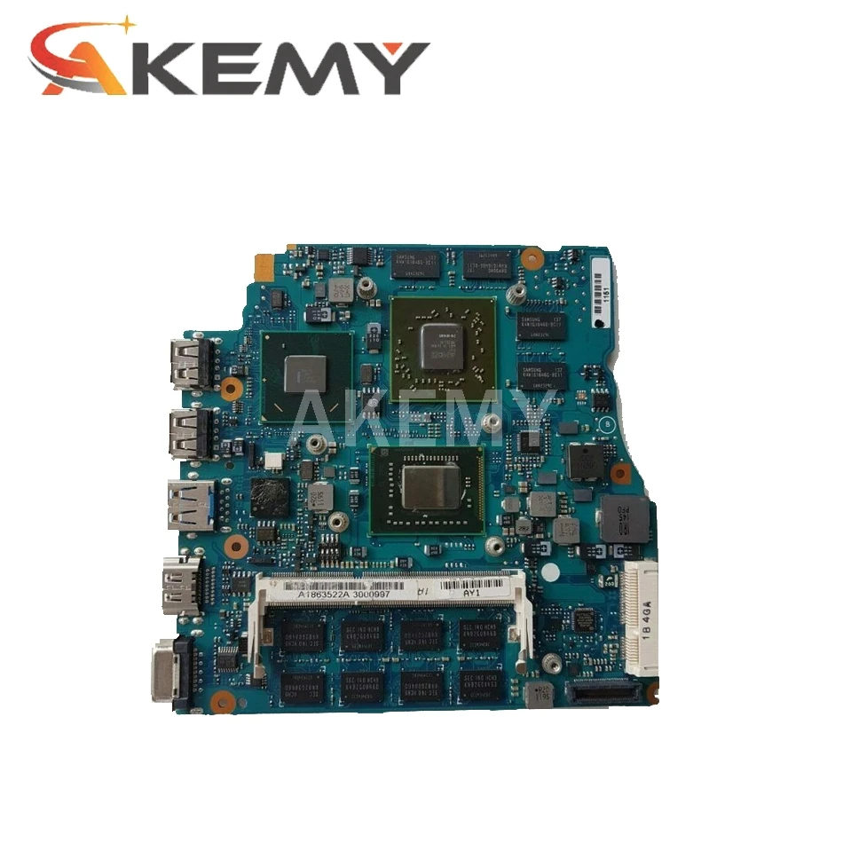 

Akemy A1846585A MOTHERBOARD For SONY VPCSB VPCSA VPCSD Pcg-41213w VPCSC MBX-237 Main board I7-2640M CPU HD6630M 4GB RAM