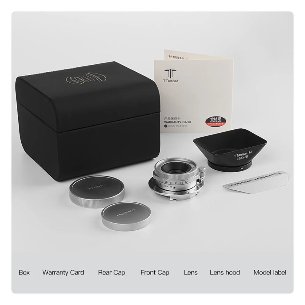 TTartisan 28 мм f5.6 полная Рамка Leica M РТ широкоугольный Ретро портрет объектив с