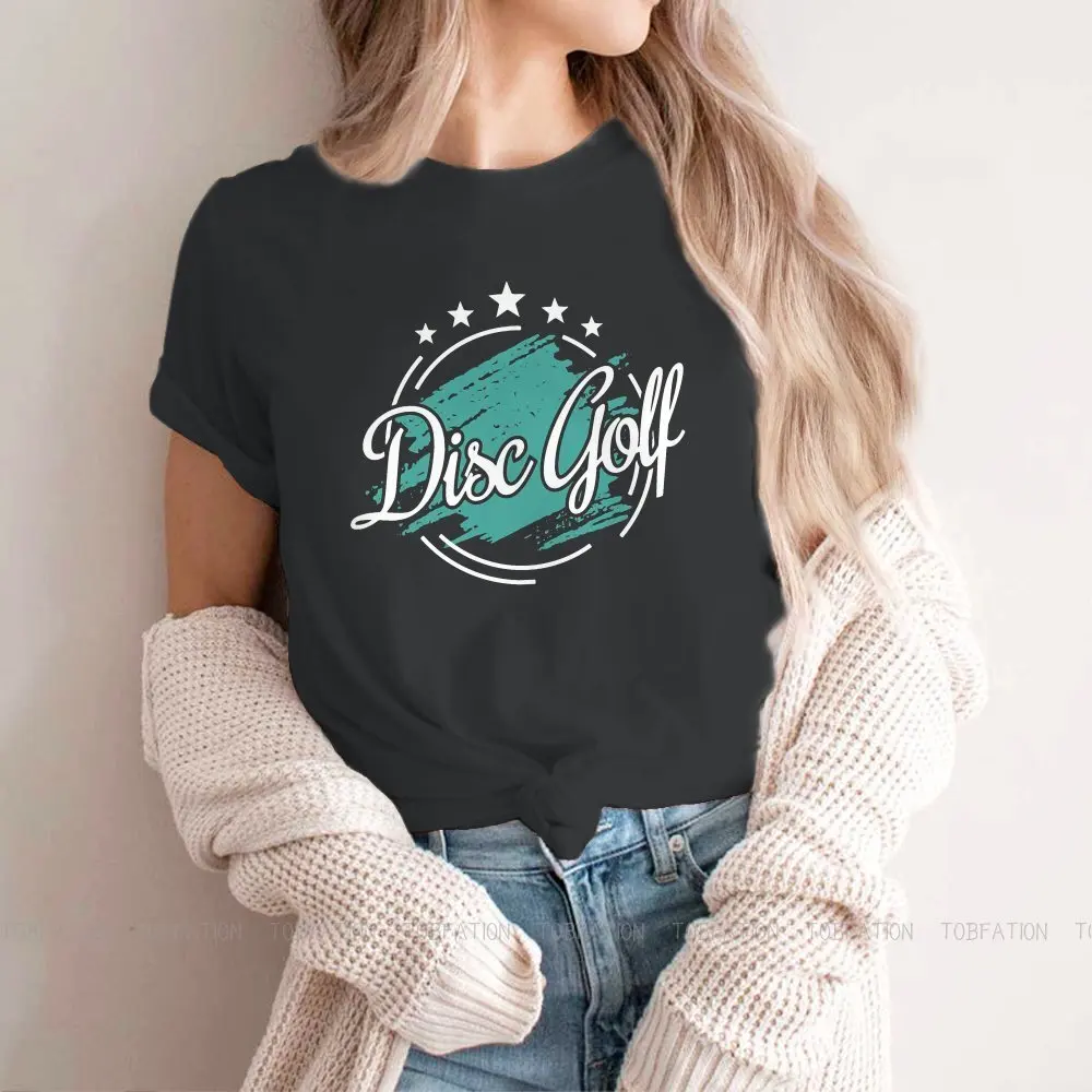 

Disc Golf Baskets Throw Sport Girls T Shirt Addict Female Tops Harajuku Kawaii Tees Ladies 5XL Cotton Tshirt