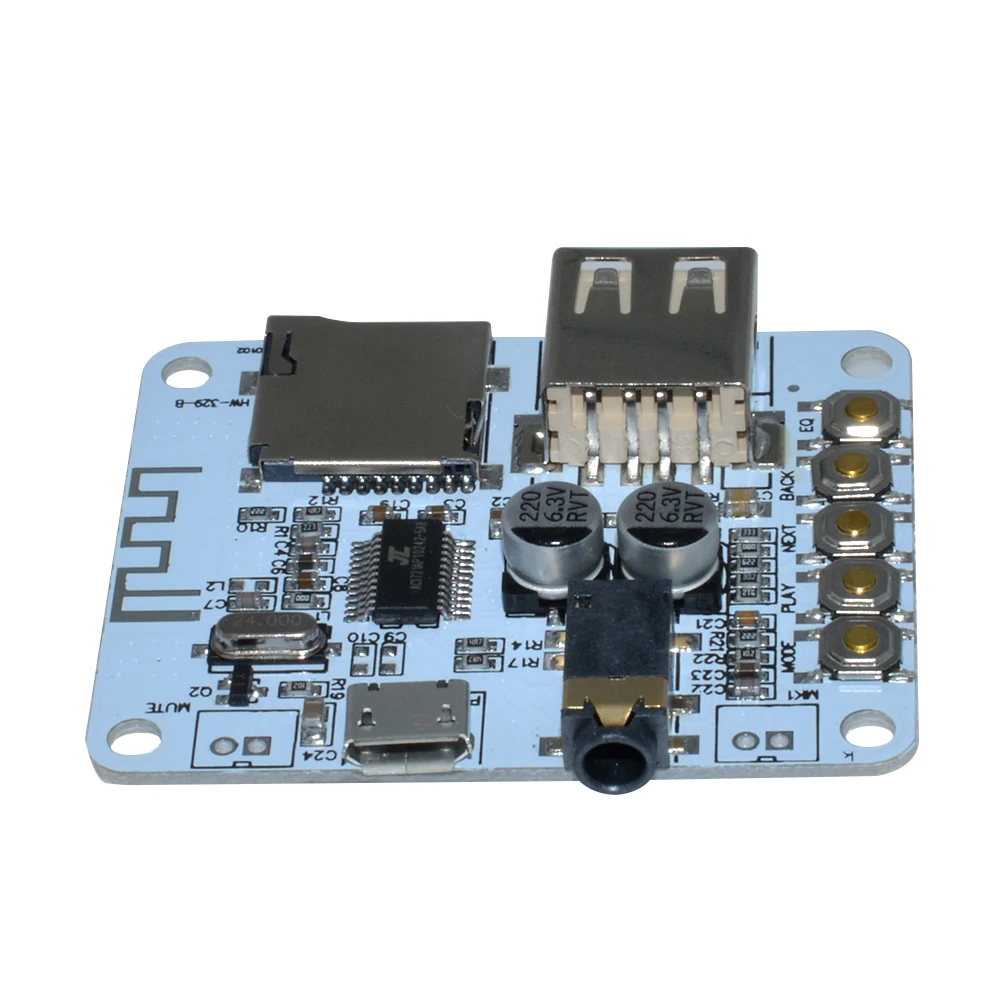 DC 5 в Bluetooth аудио приемник плата с USB TF слот для карт декодирование воспроизведения