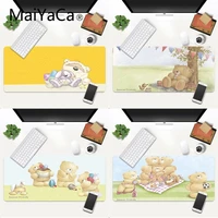 maiyaca beautiful anime my little bear unique desktop pad game mousepad gaming mouse mat xl xxl 700x300mm as christmas gift