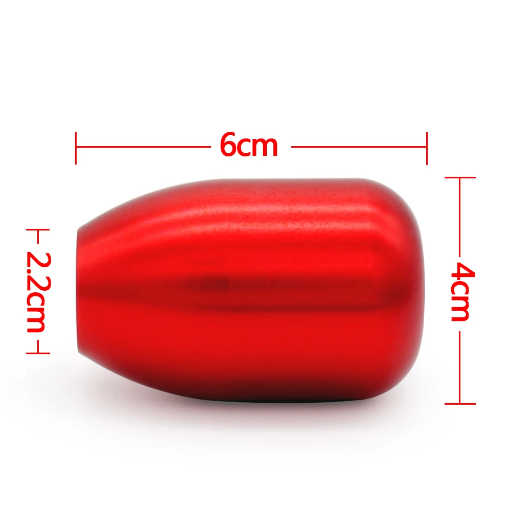 5 скоростей ручной рычаг переключения передач на алюминиевых черных