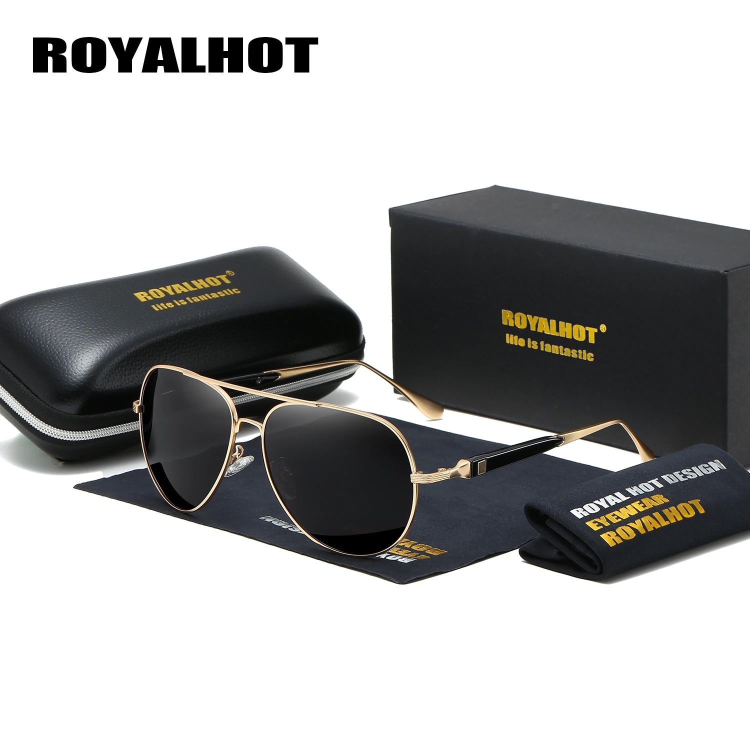 Очки солнцезащитные RoyalHot для мужчин и женщин Поляризационные солнечные