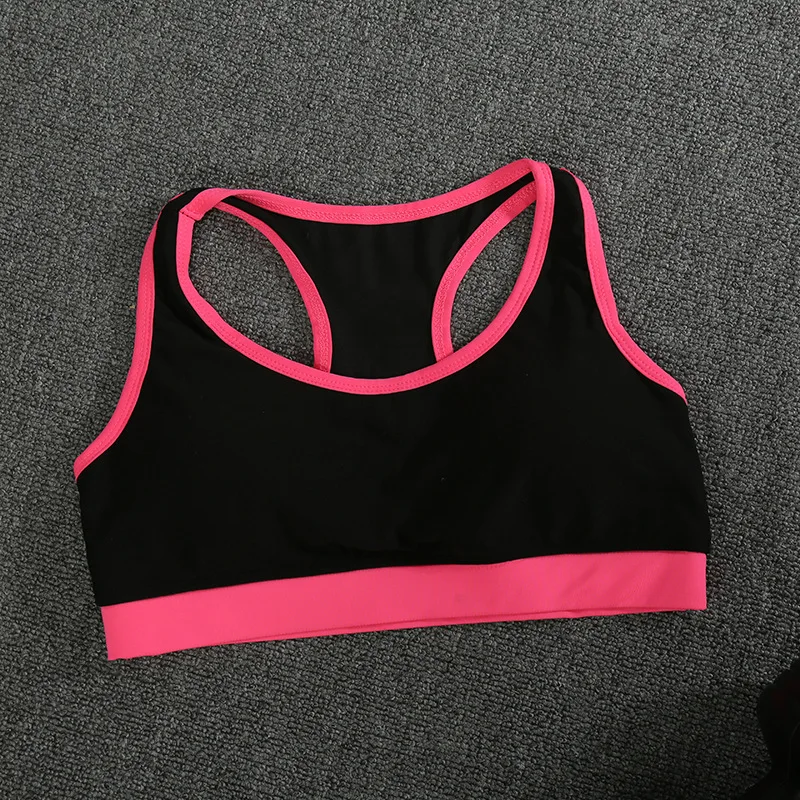 CB455 rose bra Seperate Pad 3pcs Yoga Set Women's Running Fitness Jacket Sports Bra Wear Clothing Women Training Set Sport Pant Suit Tracksuit - Цвет: CB455 rose bra